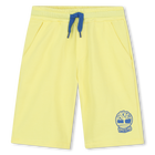 Jogging-Bermudas aus Molton, STROH, hi-res