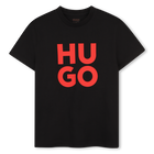 T-Shirt mit kurzen &Auml;rmeln HUGO 
                    JUNGE