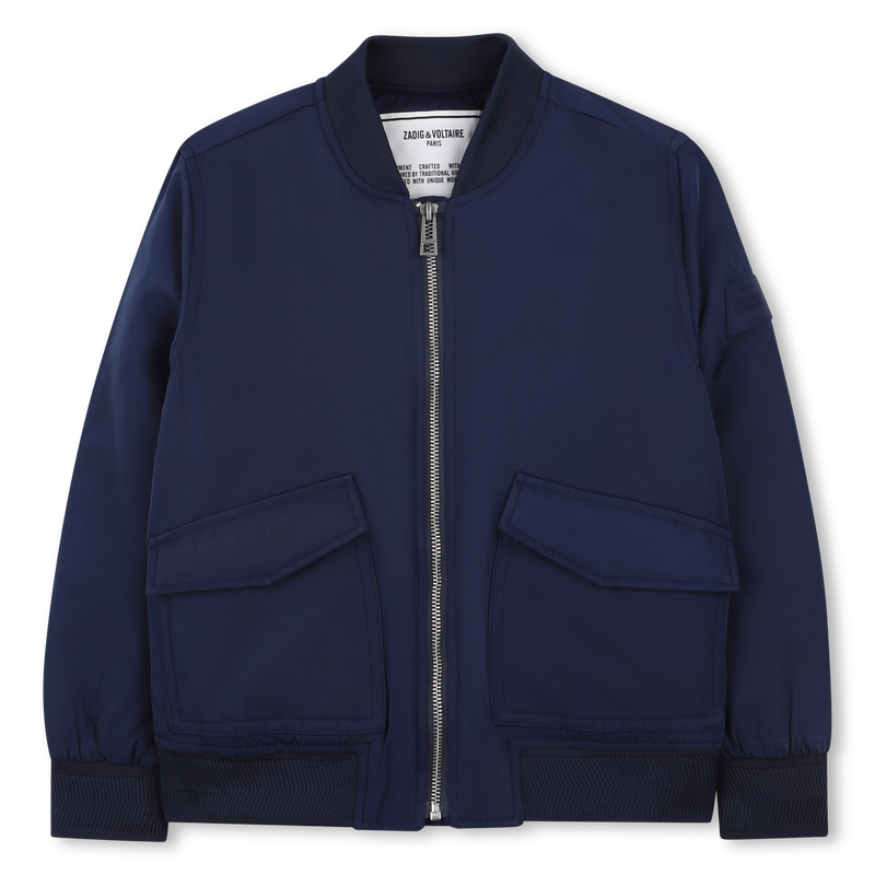 Bomberjacke mit Rei&szlig;verschluss ZADIG & VOLTAIRE 
                        JUNGE