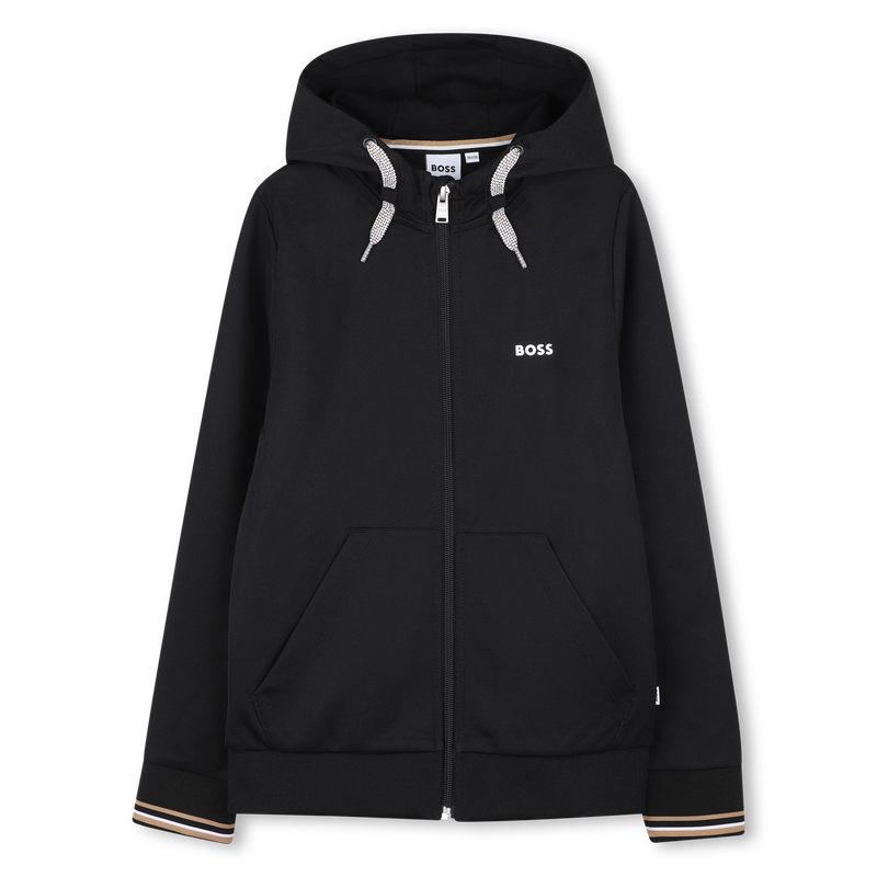 Jogger-Strickjacke BOSS 
                        JUNGE