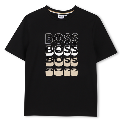KURZ&Auml;RMELIGES T-SHIRT BOSS JUNGE