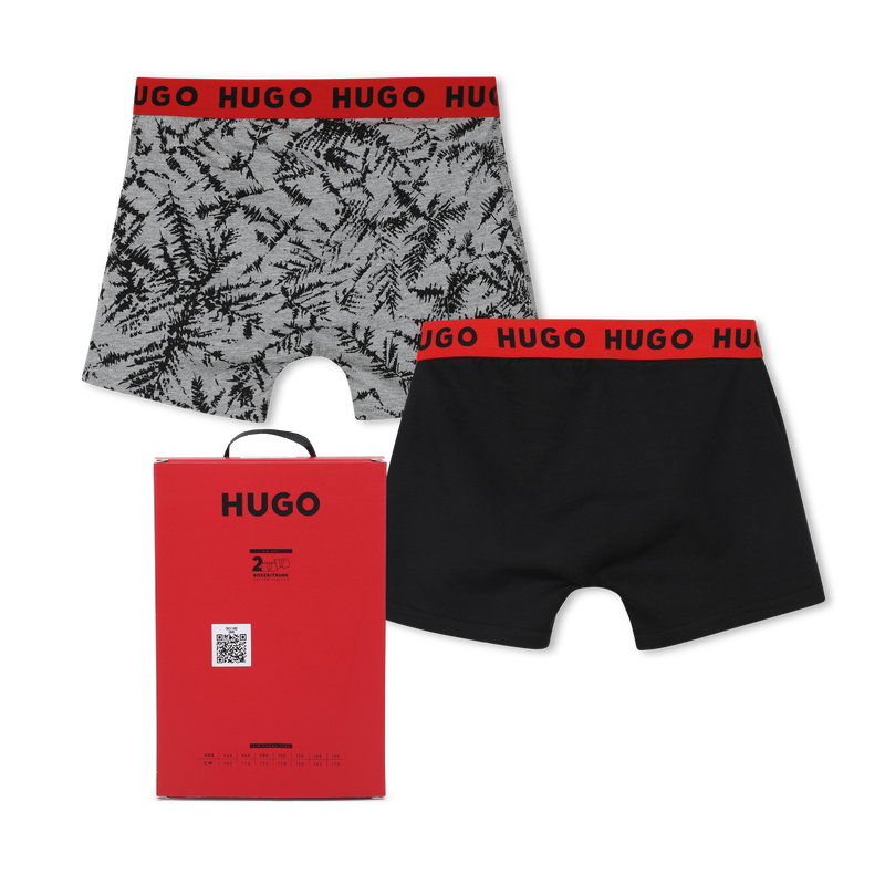 SET MIT 2 BOXERSHORTS HUGO 
                        JUNGE