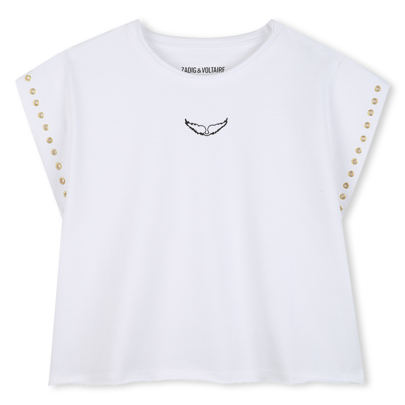 KURZ&Auml;RMELIGES T-SHIRT ZADIG & VOLTAIRE 
                        M&Auml;DCHEN