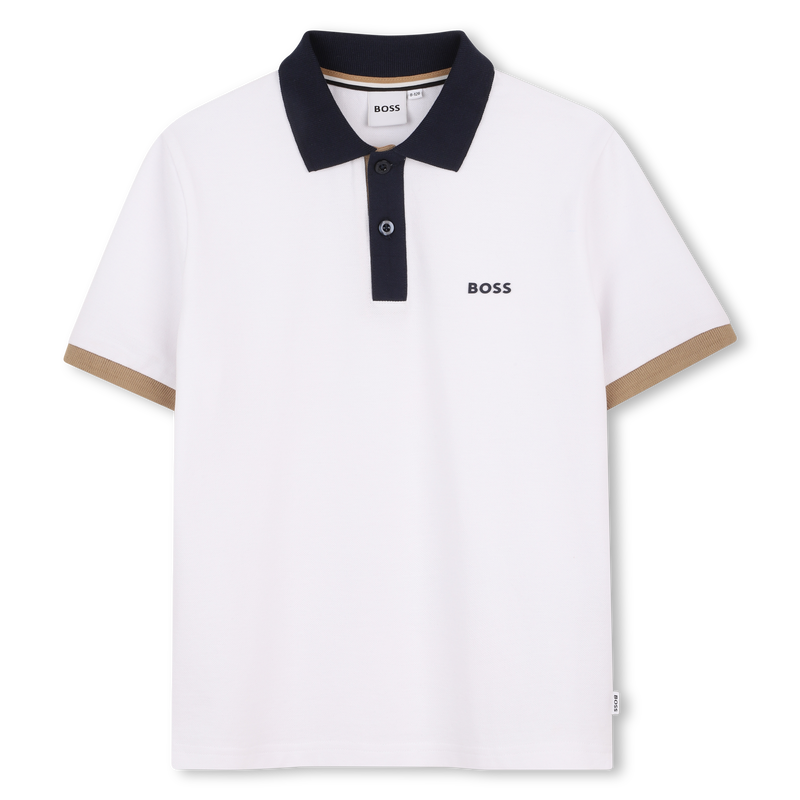 KURZ&Auml;RMELIGES POLOSHIRT BOSS 
                        JUNGE