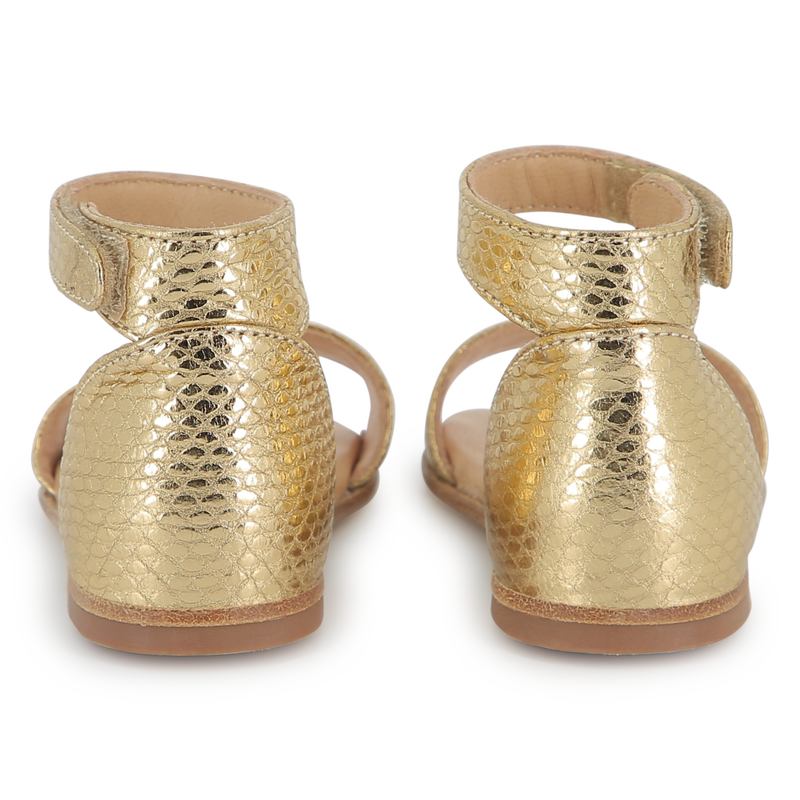 Riemchensandalen aus Leder CHLOE 
                        M&Auml;DCHEN