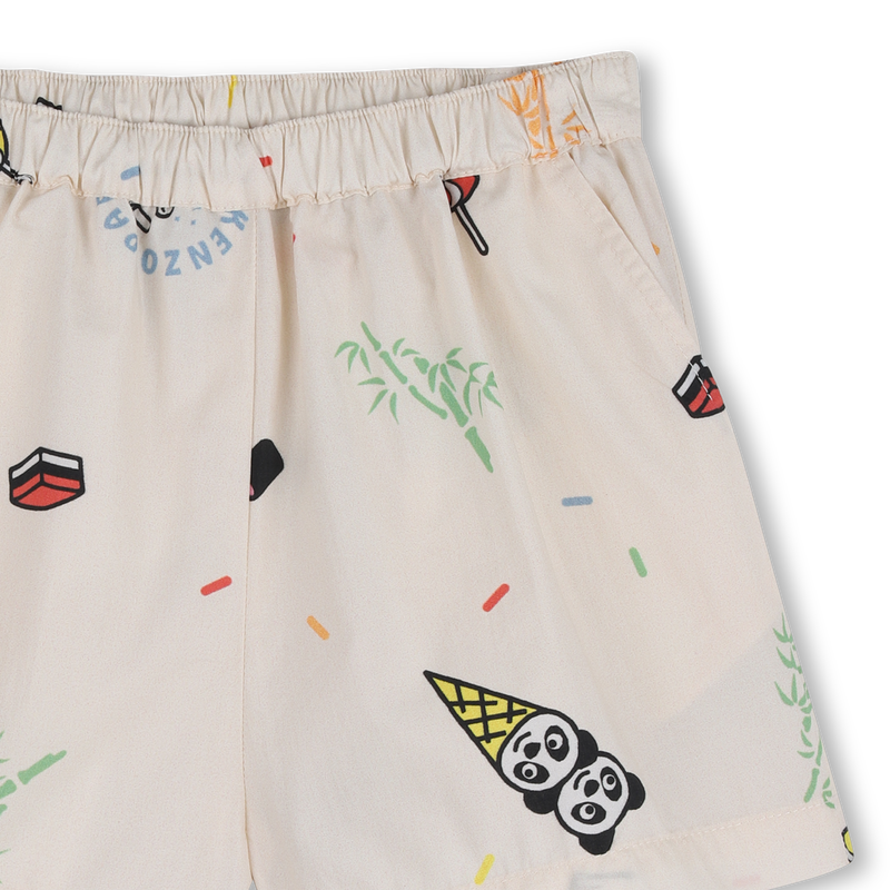 SET AUS T-SHIRT UND SHORTS KENZO KIDS 
                        JUNGE