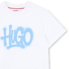 T-Shirt mit kurzen &Auml;rmeln HUGO 
                    JUNGE
