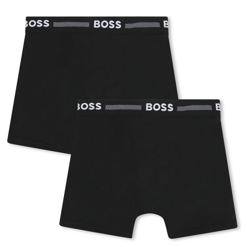 Set mit 2 Baumwoll-Boxershorts BOSS 
                        JUNGE
