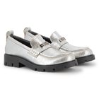 Loafer aus Metallic-Rindsleder DKNY 
                    M&Auml;DCHEN