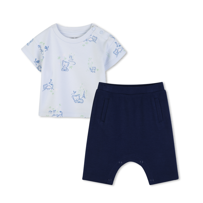 SET AUS T-SHIRT UND HOSE KENZO KIDS 
                        JUNGE