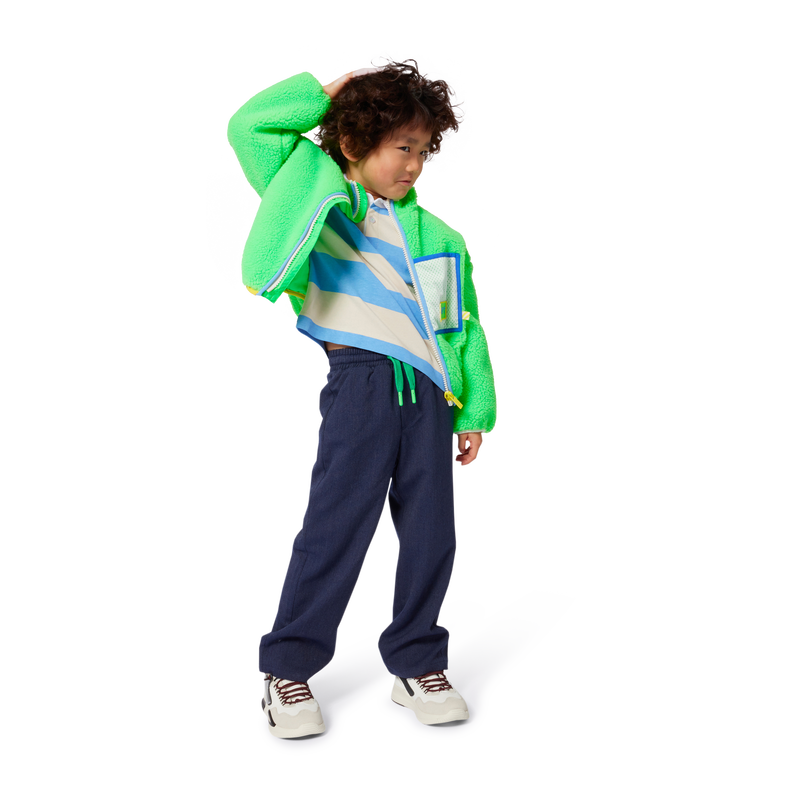 Gestreiftes lang&auml;rmeliges Poloshirt BILLIEBLUSH 
                        JUNGE