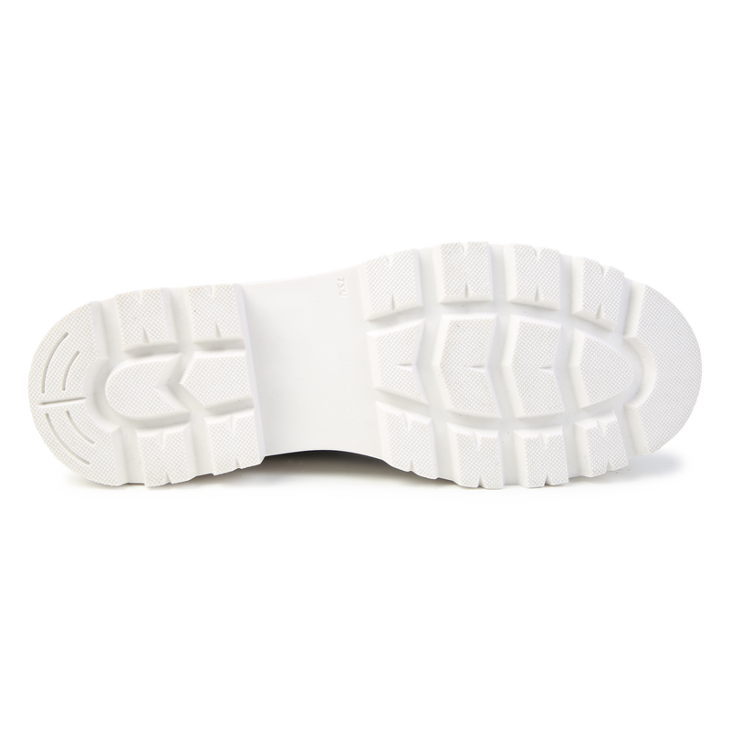 Leder-Stiefeletten KARL LAGERFELD KIDS 
                        M&Auml;DCHEN