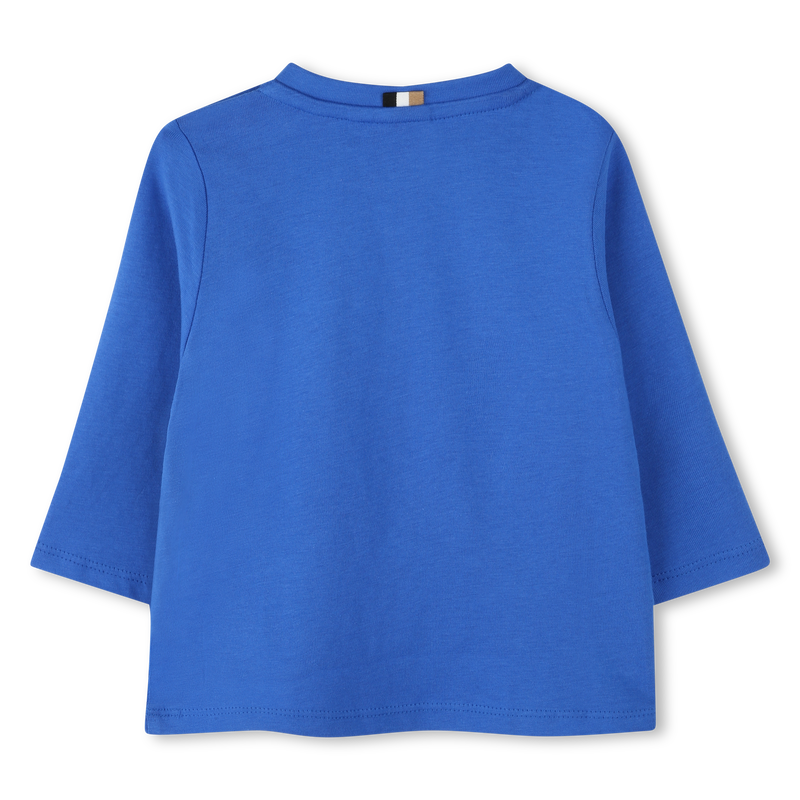 Baumwoll-Shirt mit Logo BOSS 
                        JUNGE