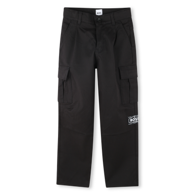 Cargohose mit Falten BOSS JUNGE