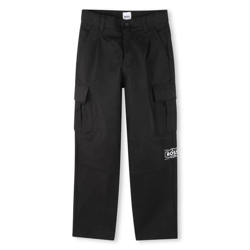 Cargohose mit Falten BOSS 
                        JUNGE