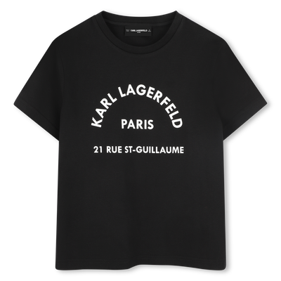 Kurzarm-T-Shirt KARL LAGERFELD KIDS JUNGE