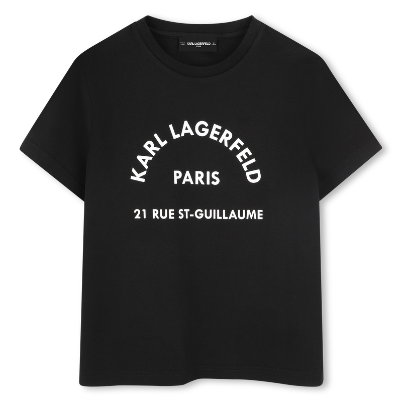Kurzarm-T-Shirt KARL LAGERFELD KIDS 
                        JUNGE