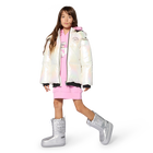 Steppjacke mit Kapuze KARL LAGERFELD KIDS 
                    M&Auml;DCHEN