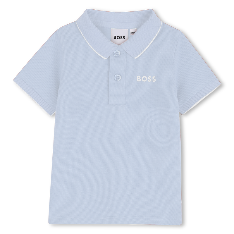 KURZ&Auml;RMELIGES POLOSHIRT BOSS 
                        JUNGE