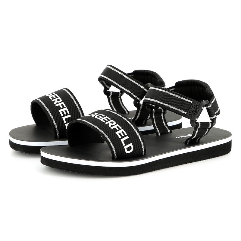 Leichte Klettsandalen KARL LAGERFELD KIDS 
                        M&Auml;DCHEN