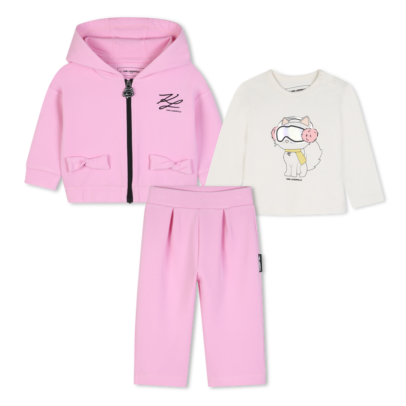 Jogginganzug KARL LAGERFELD KIDS 
                        M&Auml;DCHEN
