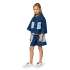 Jeansjacke mit Stickerei KENZO KIDS 
                    M&Auml;DCHEN