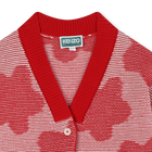 Cardigan mit Blumenmuster KENZO KIDS 
                    M&Auml;DCHEN