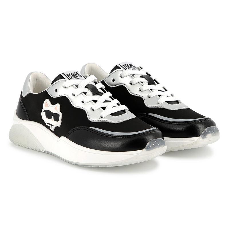 Schn&uuml;rsneakers KARL LAGERFELD KIDS 
                        M&Auml;DCHEN