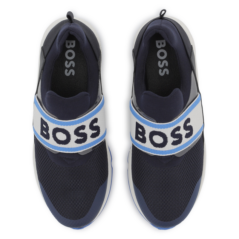 Niedrige Sneaker mit Stretch BOSS 
                        JUNGE
