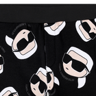 Hose aus geb&uuml;rstetem Fleece KARL LAGERFELD KIDS 
                    JUNGE