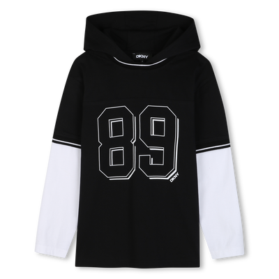 T-Shirt mit Fantasieprint DKNY JUNGE