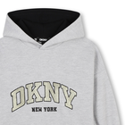 Kapuzenkleid mit Logo DKNY 
                    M&Auml;DCHEN