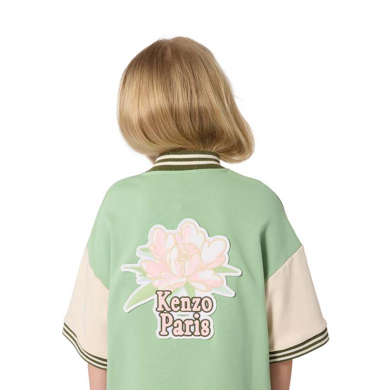 FLEECE KLEID KENZO KIDS 
                        MÄDCHEN
