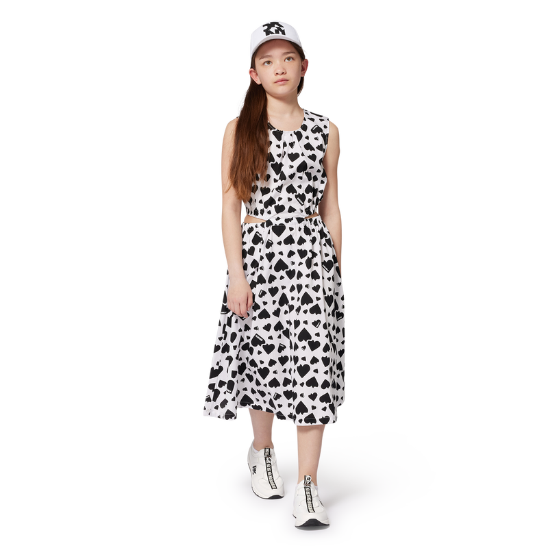 Baumwollkleid mit Print DKNY 
                        M&Auml;DCHEN