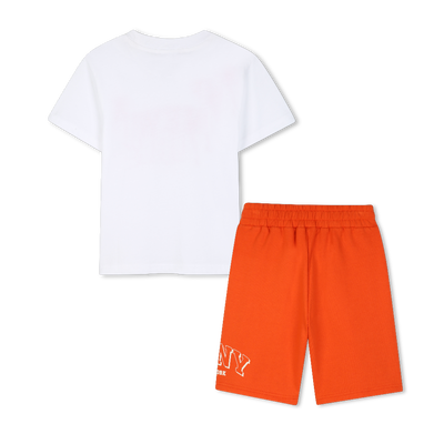 T-Shirt- und Bermuda-Set DKNY JUNGE