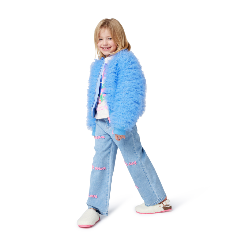 Langarm-T-Shirt BILLIEBLUSH 
                        MÄDCHEN