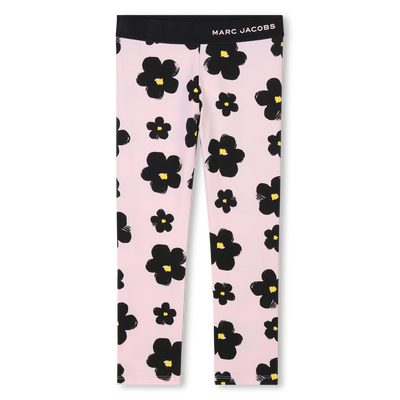 Leggings mit Margeriten-Druck MARC JACOBS M&Auml;DCHEN