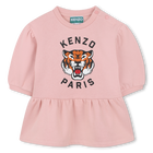 Kleid aus Fleece KENZO KIDS 
                    M&Auml;DCHEN