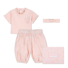 Set aus t-shirt, pyjama und stirnband KENZO KIDS 
                    M&Auml;DCHEN