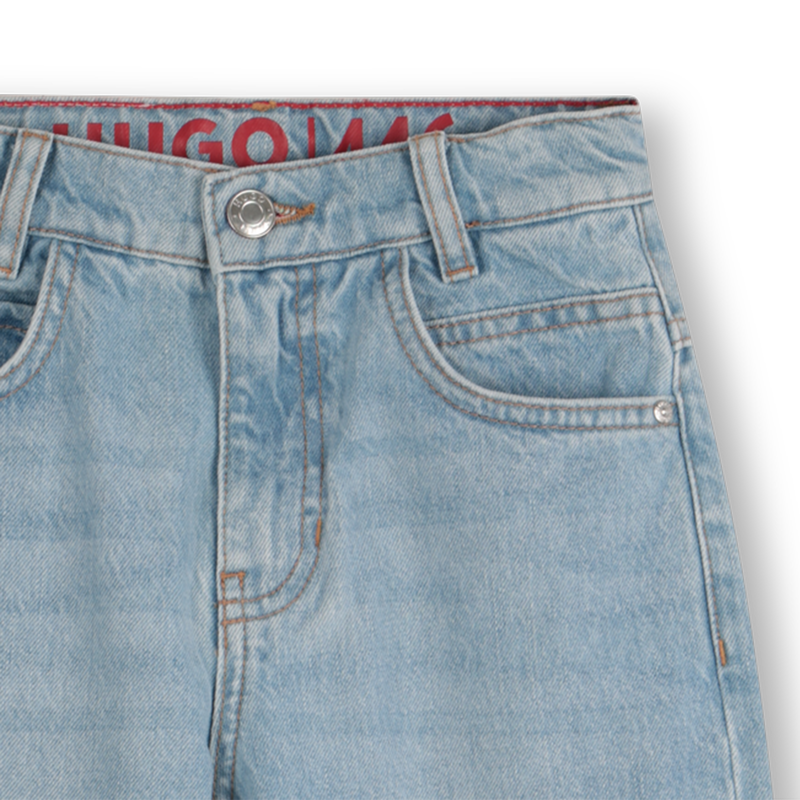 Weite 5-Pocket-Jeans HUGO 
                        JUNGE