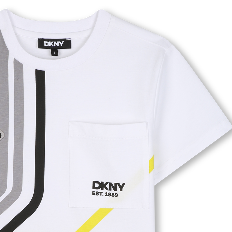 T-Shirt mit kurzen &Auml;rmeln DKNY 
                        JUNGE