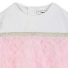 Formelles Kleid aus Baumwolle KARL LAGERFELD KIDS 
                    M&Auml;DCHEN
