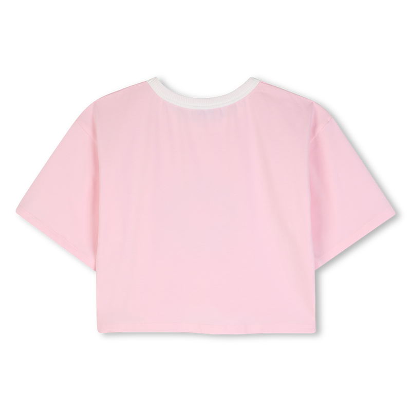 T-Shirt mit kurzen &Auml;rmeln KENZO KIDS 
                        M&Auml;DCHEN