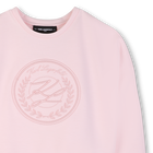 Bedrucktes maxi-sweatshirt KARL LAGERFELD KIDS 
                    M&Auml;DCHEN