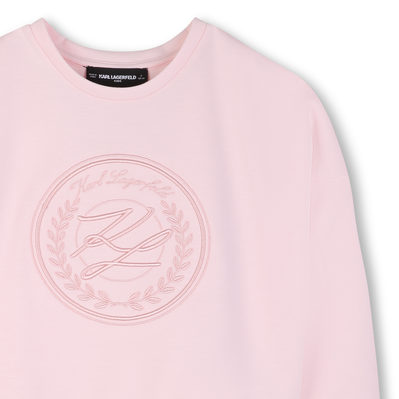 BEDRUCKTES MAXI-SWEATSHIRT KARL LAGERFELD KIDS 
                        M&Auml;DCHEN