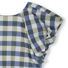 Baumwoll-Kleid mit Karomuster KENZO KIDS 
                    M&Auml;DCHEN