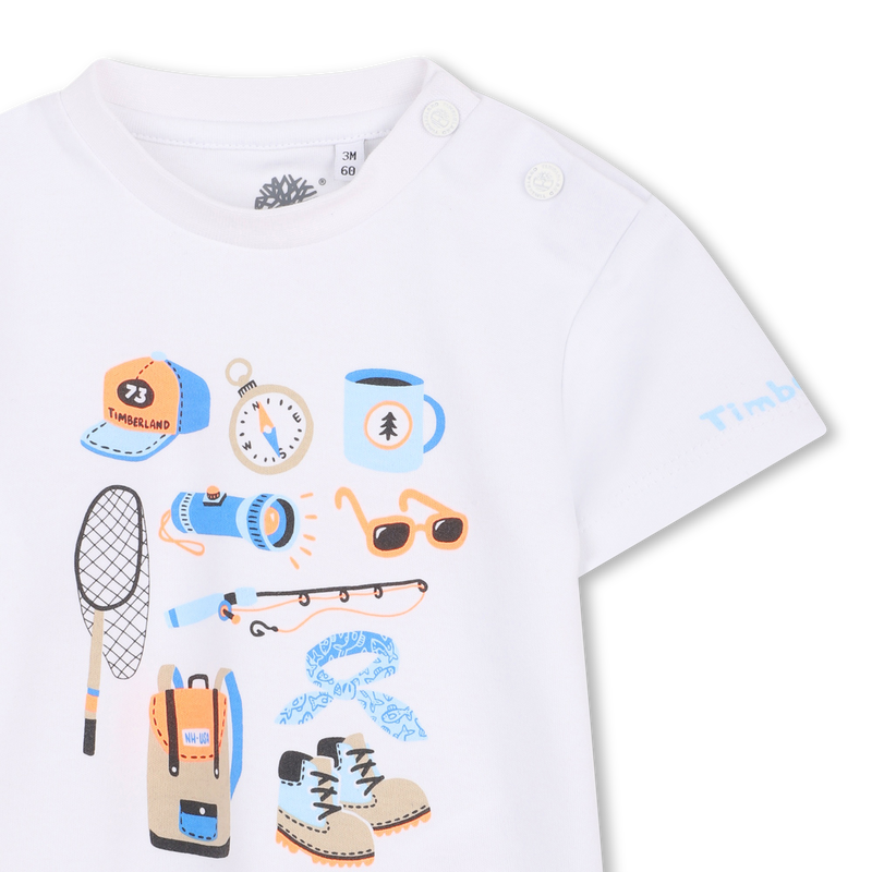 KURZ&Auml;RMELIGES T-SHIRT TIMBERLAND 
                        JUNGE