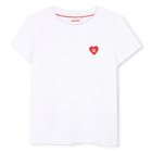 T-Shirt mit kurzen &Auml;rmeln, WEISS, hi-res