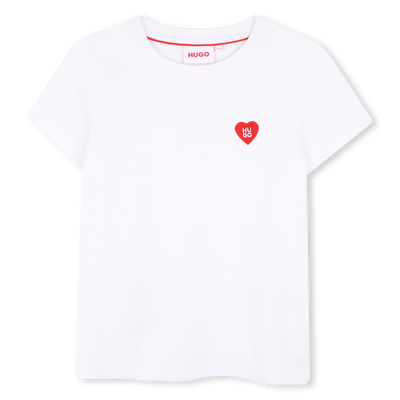 T-Shirt mit kurzen &Auml;rmeln HUGO M&Auml;DCHEN
