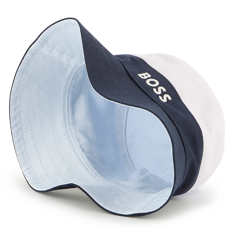 Wende-Fischerhut aus Baumwolle BOSS 
                        JUNGE